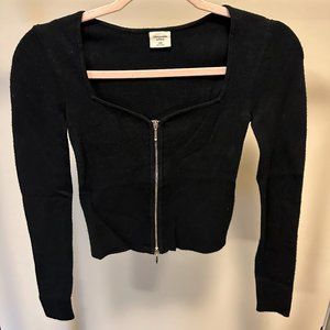 Abercrombie Zip Up Sweater